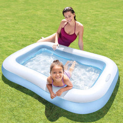 Intex Rectangular Pool - Above Ground Children's Pool - Children's Pool - 166 x 100 cm x 25 cm - For 2+ years