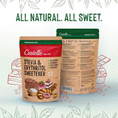 Stevia + Erythritol 1:3 Sweetener, 1G = 3G Sugar, 850 grams Sweeteners Naty Shop