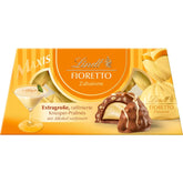 Lindt Chocolate | FIORETTO Zabaione gift set | 138g | 6 milk chocolate pralines with Zabaione truffle filling and crunchy topping, containing alcohol | Chocolate gift