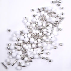 Streusel Hero Chocolate Mix Silver White Sprinkles, 40 grams Naty Shop