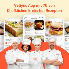 COSORI Hot Air Fryer 2 camere Airfryer, 8-In-1 Dual Blaze Twinfry XXL, 10litri Electrocasnice Naty Shop