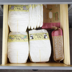 Organic Bamboo Nappies Size 6 Suitable for 16+kg 20 Pack Nappies