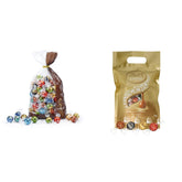 Assortment Lindt Chocolate LINDOR | 1371 g, Classic | approx. 80 balls of chocolate (milk, white, dark 60%, hazelnut) | Bulk package, 1 kg