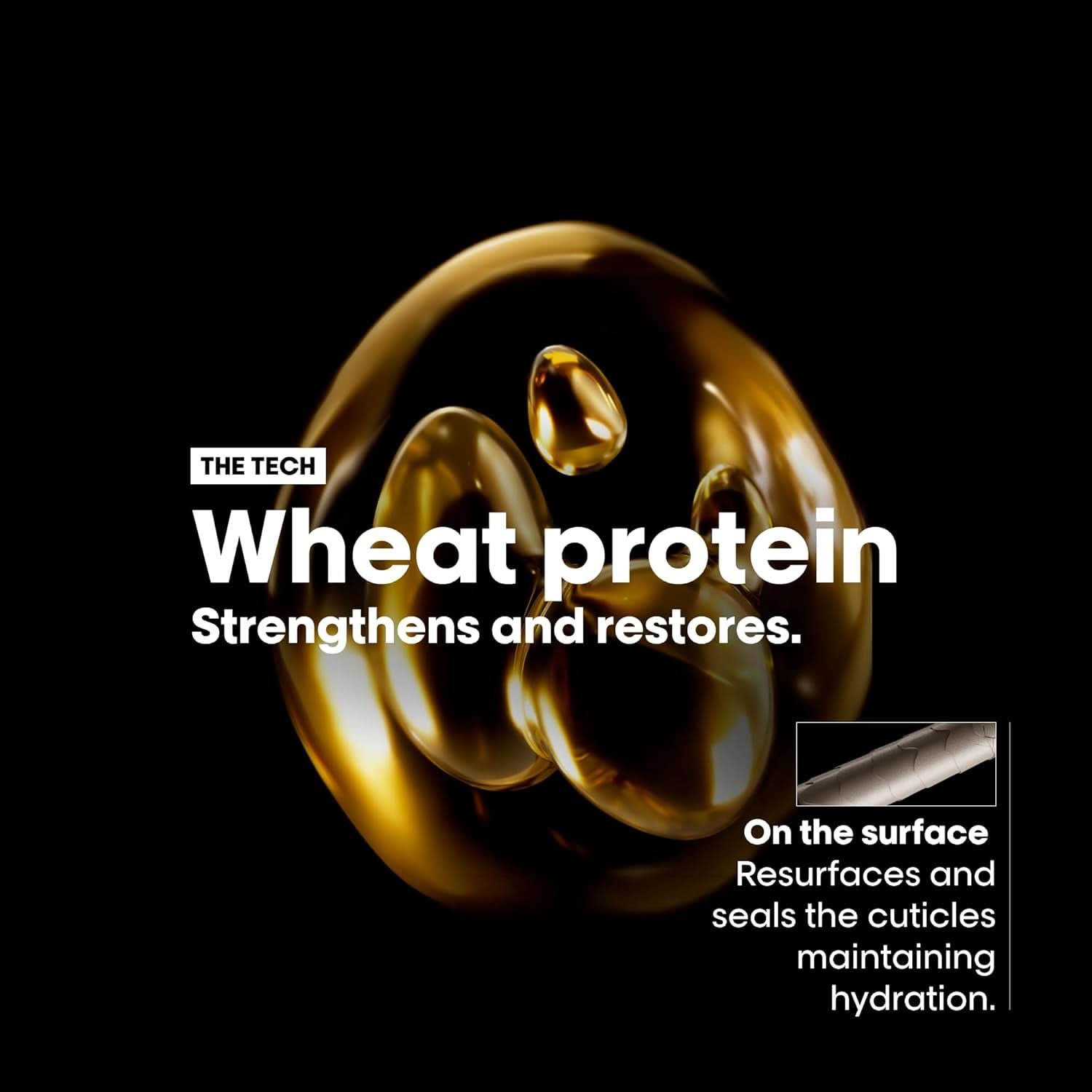 L'OréAl Professionnel Serie Expert Absolut Repair Gold, Quinoa Shampoo + Protein Duș și baie Naty Shop