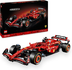 LEGO Technic Ferrari SF-24 F1 Race Car - Model car for adults - Formula 1 collectible set - V6 engine, gearbox, steering and DRS in 1:8 scale - Gift for fans of motor sports and racing cars 42207 Building sets Beuche den LEGO-Store Default title