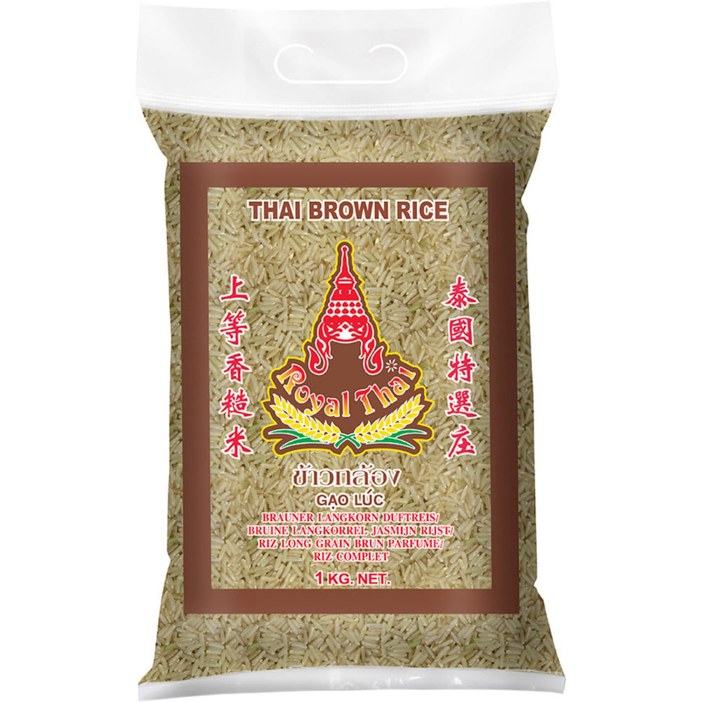 ROYAL THAI RICE - Fragrant long grain brown rice - 1 x 1 kg