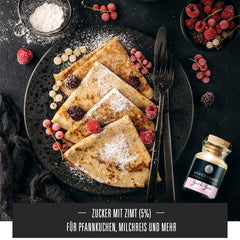 Ankerkraut Zimt & Zucker, 100g in cork glass