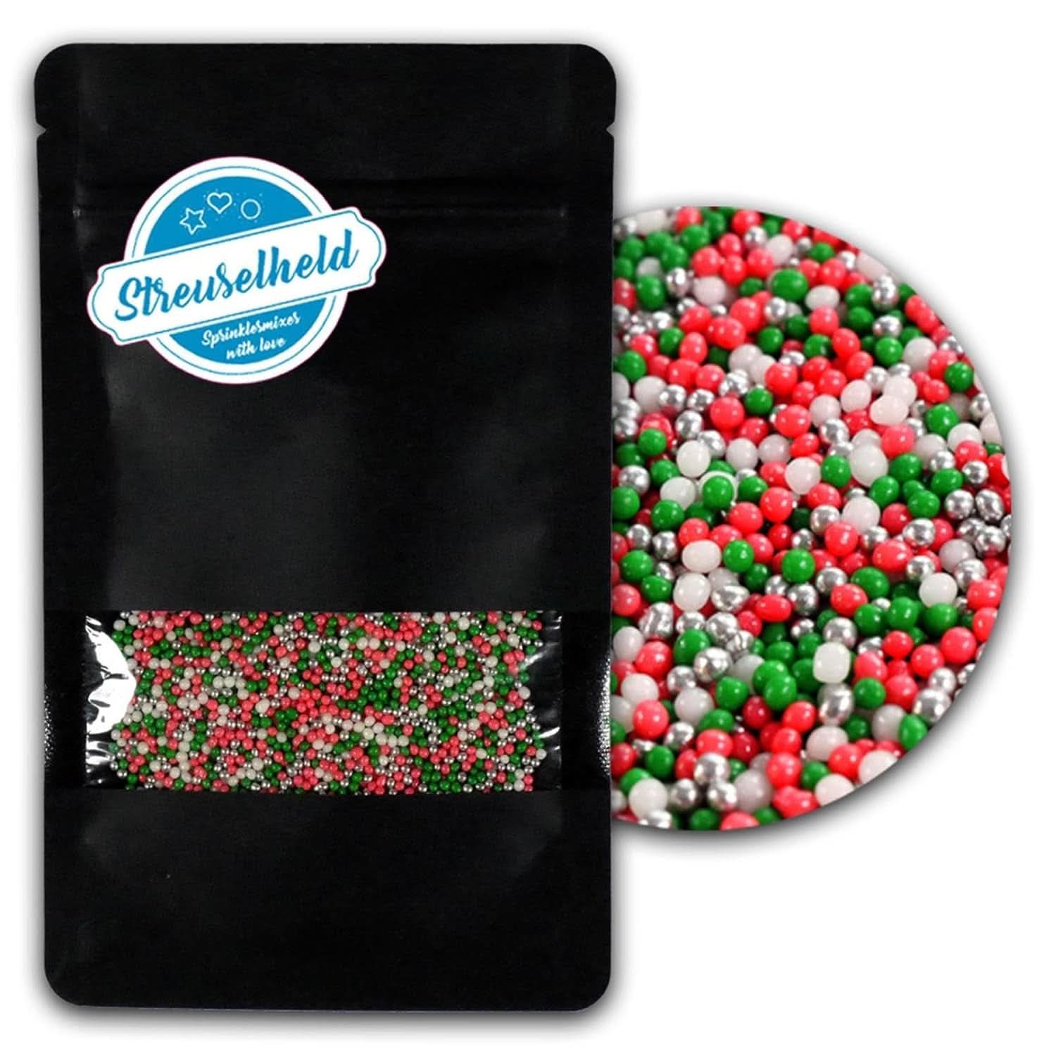 Sprinkle Hero Nonpareille Twinkle Christmas, 40 grame Sprinkles Naty Shop