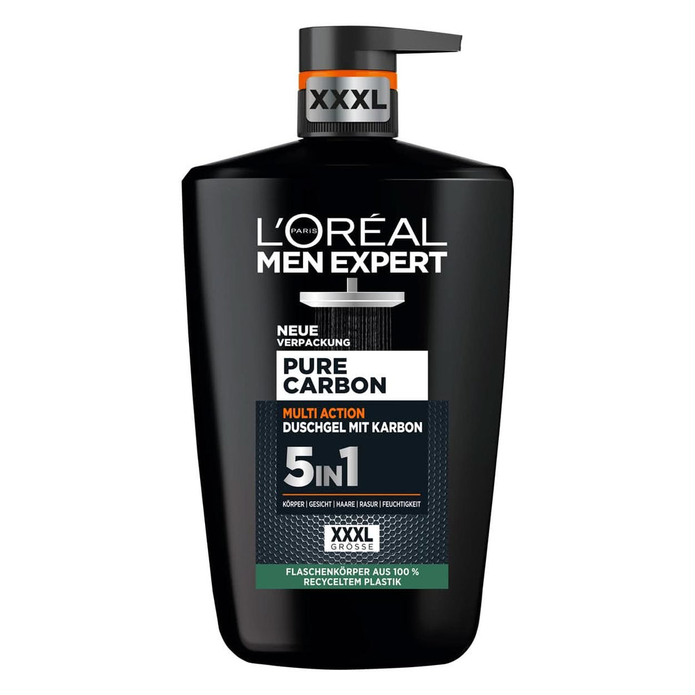 L'Oréal Men Expert XXXL 5In1 Shower gel and shampoo for men, 1 liter Naty Shop Default Title