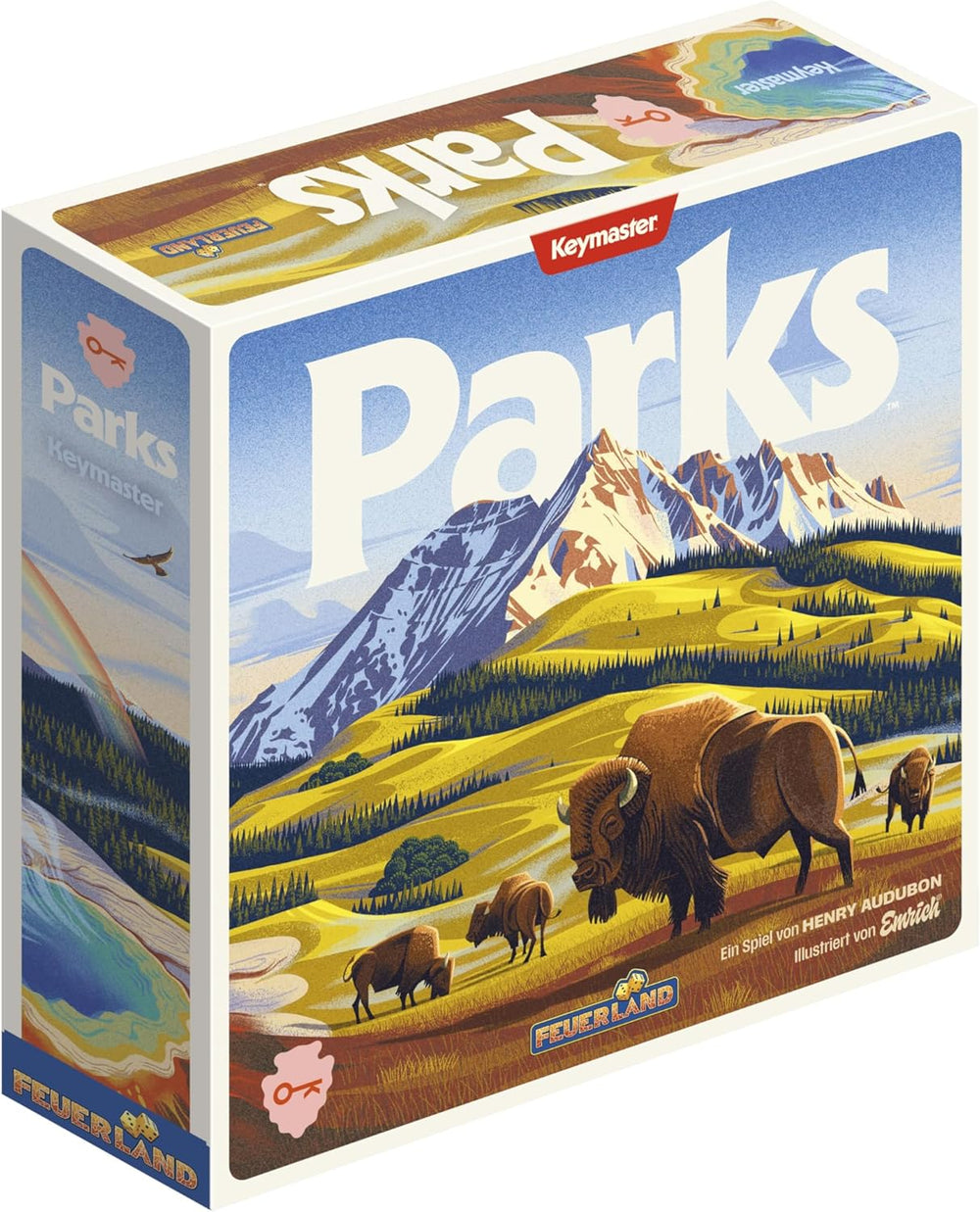 Parks (2nd edition), 26.7 cm x 26.7 cm x 0.1 cm