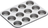 Kitchen Craft Muffin Baking Tray, Non-Stick Cover, Holds 12 Muffins, 35cm X 27cm Naty Shop Baking Pans & Trays