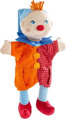 Păpușă de mână HABA Kasper – De la 18 luni, Lavabilă la 30°C, Ideală pentru jocuri de păpuși și roluri, teatru de păpuși – 2011866001