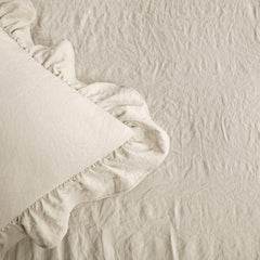 Lush Decor Ruffle Skirt Bedding Set 3 Piece Luxury Farmhouse Bedding Set Elegant Charming Ruffle Detail Timeless Style and Classic Design Soft and Lightweight King Size Lush Decor Beds and Comforters