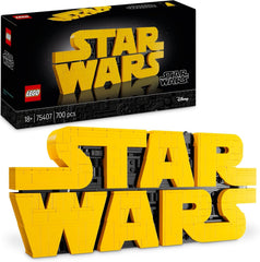 LEGO Star Wars 75407 Star Wars Logo Bricks - Adult collectible building set - Pop culture model - desk display piece - Gift idea for adults and teenage fans Building sets Besuche den LEGO-Store Default title