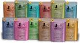 Catz Finefood Classic Collection Mixed Pack Hrană umedă pentru pisici - hrană umedă gourmet pentru pisica ta, fără cereale și fără zahăr, cu un conținut ridicat de carne, 24 de pliculețe x 85 g