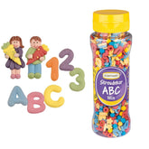 Günthart, 8 sugar figurines for the beginning of school and letters, 115 grams Sprinkles Naty Shop