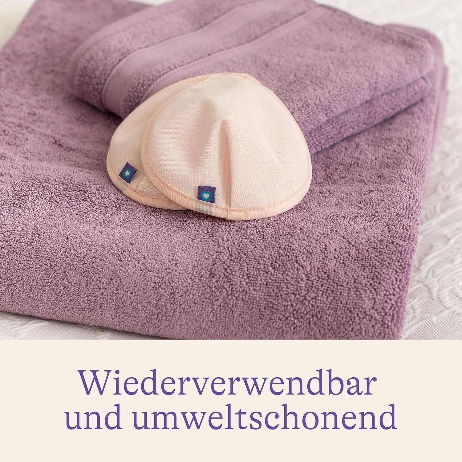 Lansinoh Waschbare Stilleinlagen Hellrosa & Schwarz - 8 Stück Inkl. Wäschenetz - Ultrasaugfähig, Superweich Und Wiederverwendbar Accesorii Hrana si Alaptare Bebe Naty Shop