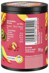 Ostmann Gewürze - Let's Do Spicy Fruits | Würzmischung für süßes Obst created by Lalaleluu | scharfes Obst-Topping mit Chili und Pfeffer, lecker auf Apfel oder Mango | 70 g in Metalldose recyclebar
