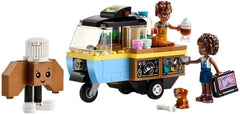 LEGO Friends Rolling Café Small Baking Toy for Kids, Gift for Girls and Boys 6 Years Old, Educational Toy with Aliya, Jules and Aira the Dog 42606 Building Sets Beuche den LEGO-Store