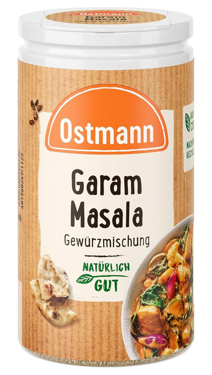 Ostmann Gewürze - Garam Masala Gewürzmischung | Nachfüllbare & recyclable Verpackung | 30 g in der Streudose