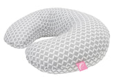 Ergonomic nursing pillow, Oeko-Tex Standard 100, beige Food and Breastfeeding Accessories Bebe Naty Shop Gray