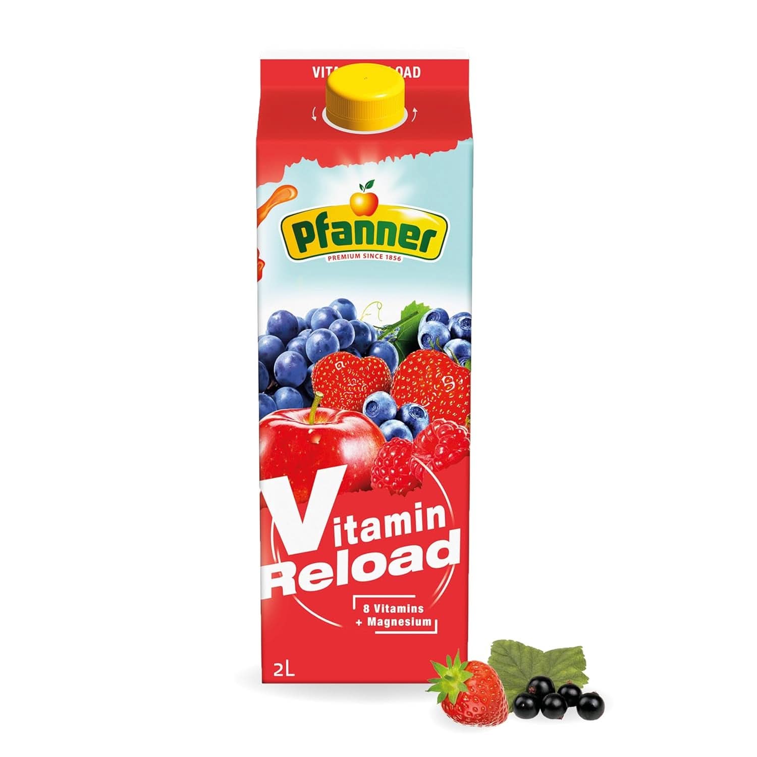 Pfanner 100% suc de mere tulbure natural (1 x 2 litri) - Mere presate direct - Suc de fructe fără adaos de zahăr