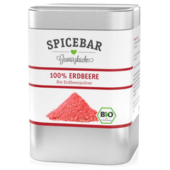 Spicebar Strawberry Powder Organic - 50 grame - Pulbere de fructe liofilizate din 100% căpșuni Arome Naty Shop Capsuni