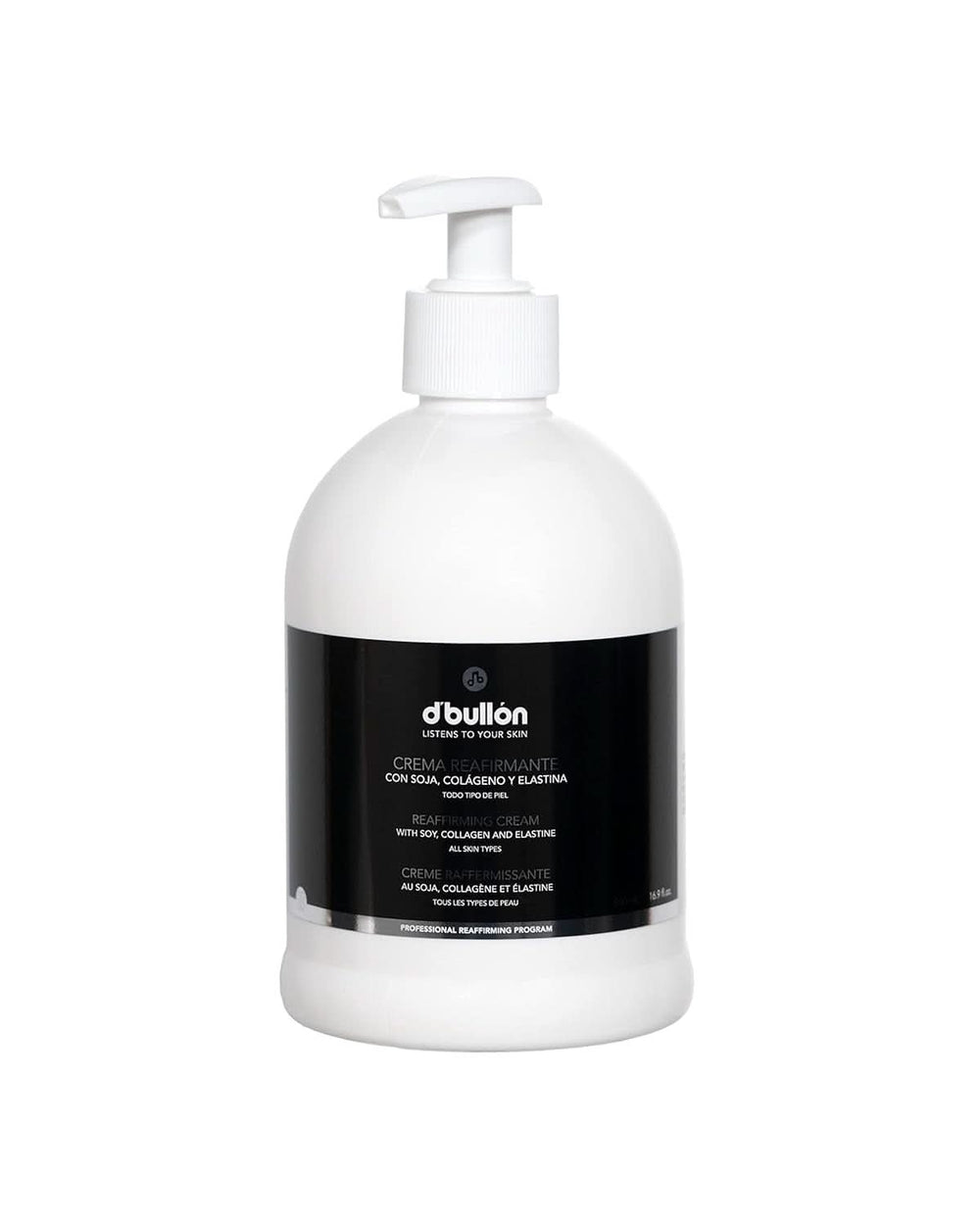 D'Bolón Cremă de corp fermizantă cu soia, colagen și elastină, 500 ml Cosmetice si Infrumusetare Naty Shop