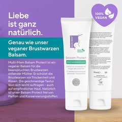 Multi-Mam Balsam Protect Beruhigt Und Schützt Trockene Und Rissige Brustwarzen Während Und Vor Der Stillzeit, Brustwarzencreme Stillen, 30 Ml Tube Accesorii Hrana si Alaptare Bebe Naty Shop