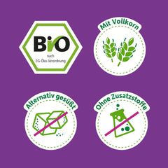 FRECHE FREUNDE Organic Breakfast Muesli Edda's Berry Crunchy Muesli Mix for Schoolchildren with Freeze Dried Strawberries Vegan 6 Pack (6 x 280g)