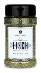 Ankerkraut Für Fisch, zuckerfrei, mit Zwiebel, Knoblauch und Pfeffer, 230 g im Streuer