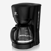 Espressor de cafea cu filtru 1,25 l pentru 10 cești de cafea cu filtru, carafă din sticlă lavabilă în mașina de spălat vase, termos, sistem anti-picurare, oprire automată, 600 W, protecție la fierbere fără apă pentru acasă și birou