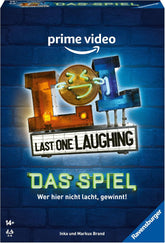 Ravensburger 27524 - Last One Laughing - The party game based on the series, LOL game for 3-8 players ages 14 and up, 350+ tasks for the "Don't Laugh" challenge, the fun card game based on LOL seasons 1, 2, 3 and 4