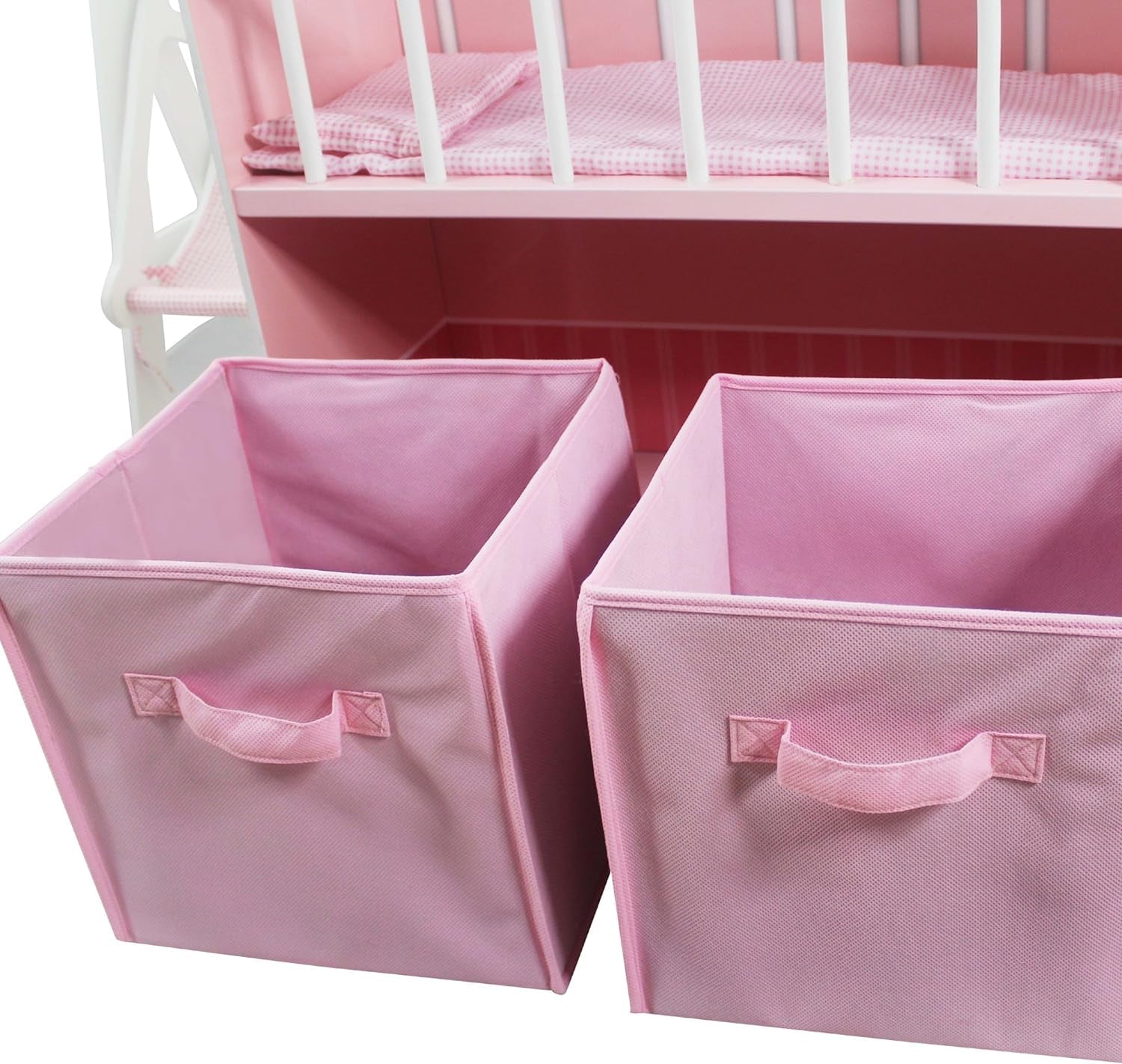 Olivia's Little World 2 En 1 Casă de păpuși și stație de schimbare Masa de schimbare Playset pentru păpuși din lemn cu scaun înalt TD-11460A Casute de papusi Naty Shop