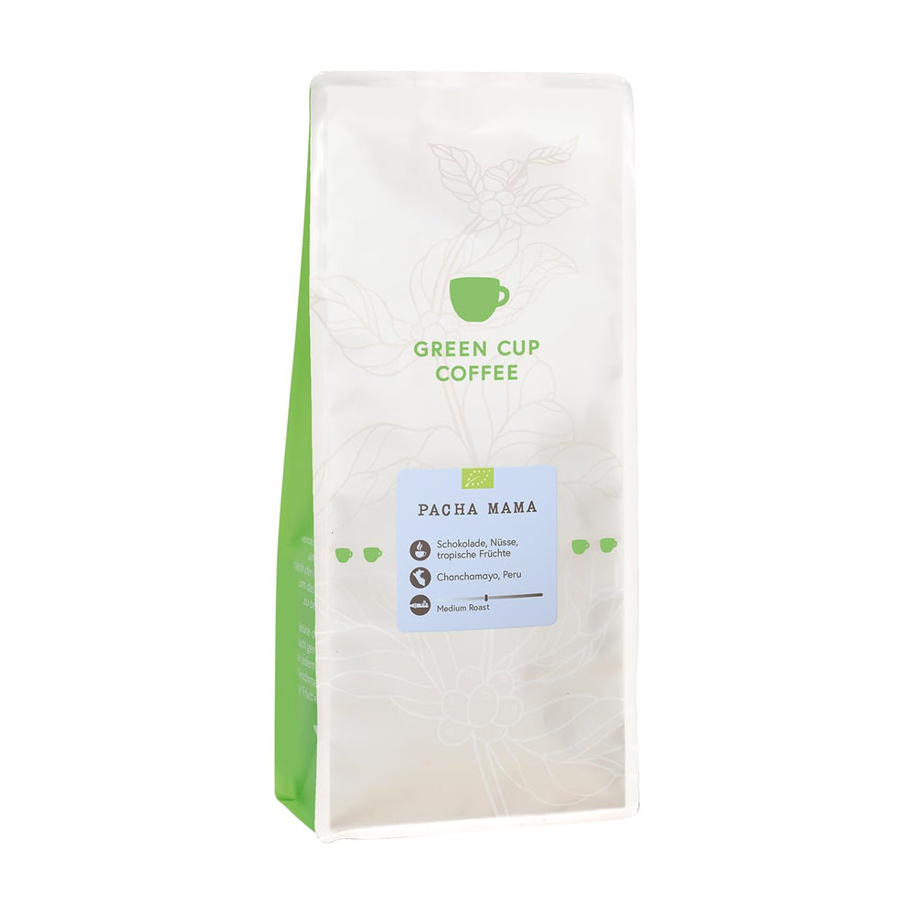 Coffee - Pacha Mama I 100% Arabica I Kaffeebohnen 1kg I Perfekt für jede Zubereitung - Moka Kanne, Siebträger, Vollautomat, Brühkaffee mit schokoladig, nussigen Aromen I mittlere Röstung