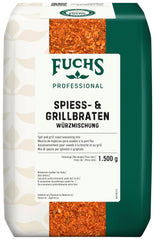- Spieß- und Grillbraten Würzmischung | Gewürz für Spießgerichte, auch für Gemüspieße geeignet | Profi-Qualität für Großverbraucher | 1.5 kg recyclable bag