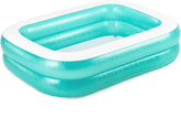 Piscină gonflabilă transparentă Bestway 54005 pentru familie, 201 x 150 x 51 cm - Verde