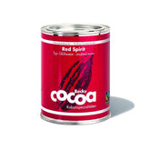 Red Spirit, fine cocoa flavored with red wine, 250 grams of cocoa and hot chocolate Naty Shop