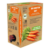 Organic carrot juice - Made from German and Dutch carrots, 3 liters Non-alcoholic drinks Naty Shop 3 liters Carrots