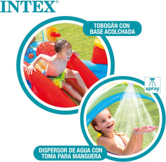 Intex Rainbow Ring Play Center - Children's above ground pool - Children's pool - 297 x 193 x 135 cm - For 3+ years 57453NP Multicolor 297x193x135 cm