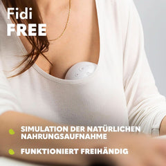 Pompa electrică de sân LIONELO Fidi Free 2, mod masaj, 5 niveluri de intensitate Accesorii Hrana si Alaptare Bebe Naty Shop