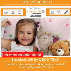 Aminata Kids bed linen, fairies and elves, 100 X 135 cm Bed linen - children Naty Shop