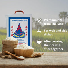 ROYAL THAI RICE - Sticky rice - 1 x 10 KG