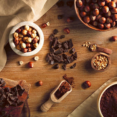 Chocolates with milk chocolate and hazelnut filling, 200g box