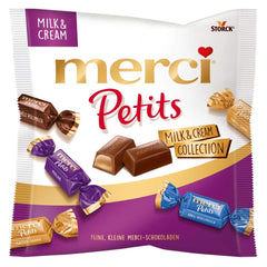 Milk&Cream collection (1 x 125g) / Fine chocolates in 4 assortments