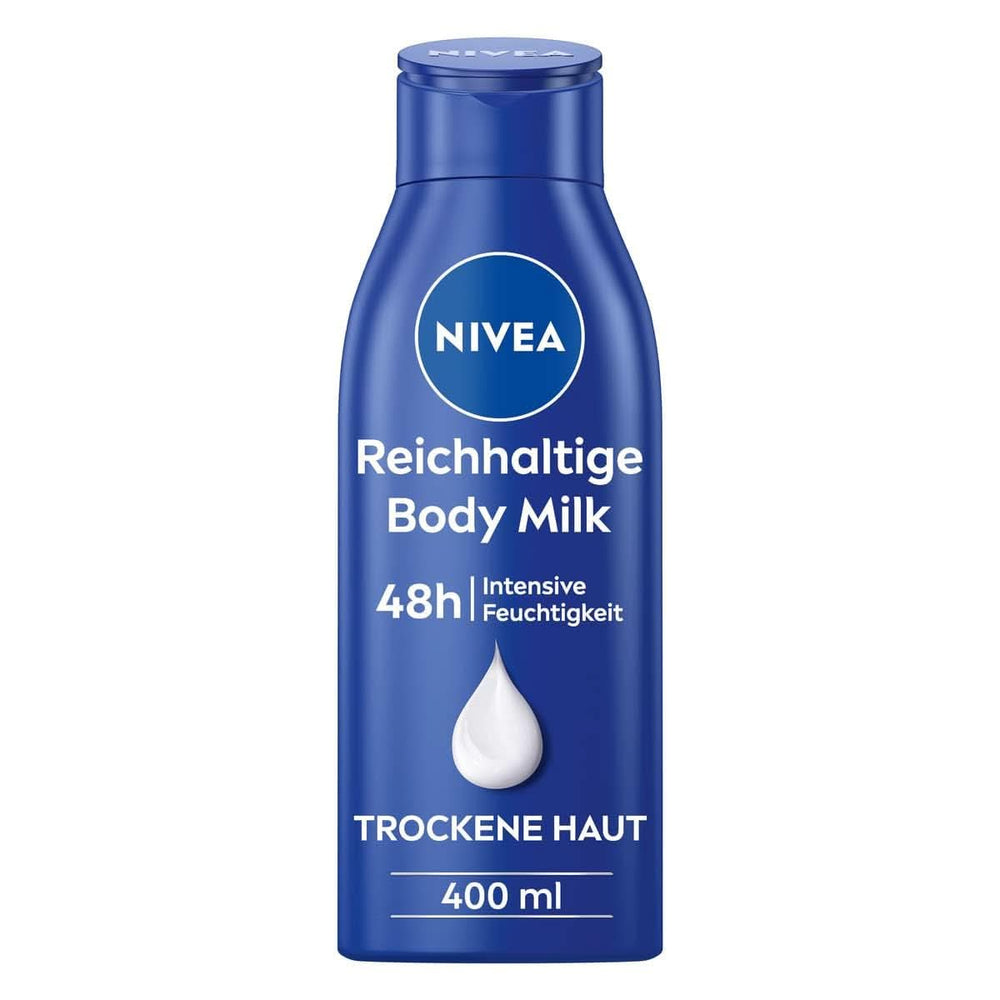 NIVEA Rich Body Milk, intensive nourishing body cream with almond oil, 400 ml Shower and bath Naty Shop