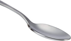 Lingură de cafea din oțel inoxidabil, design cu margini rotunde, pachet de 12, argintiu Bucatarie Naty Shop