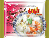 MAMA Phnom Penh Instant Rice Noodles - Oriental Style Instant Rice Noodles - Authentic Thai Cuisine - 12 x 70g