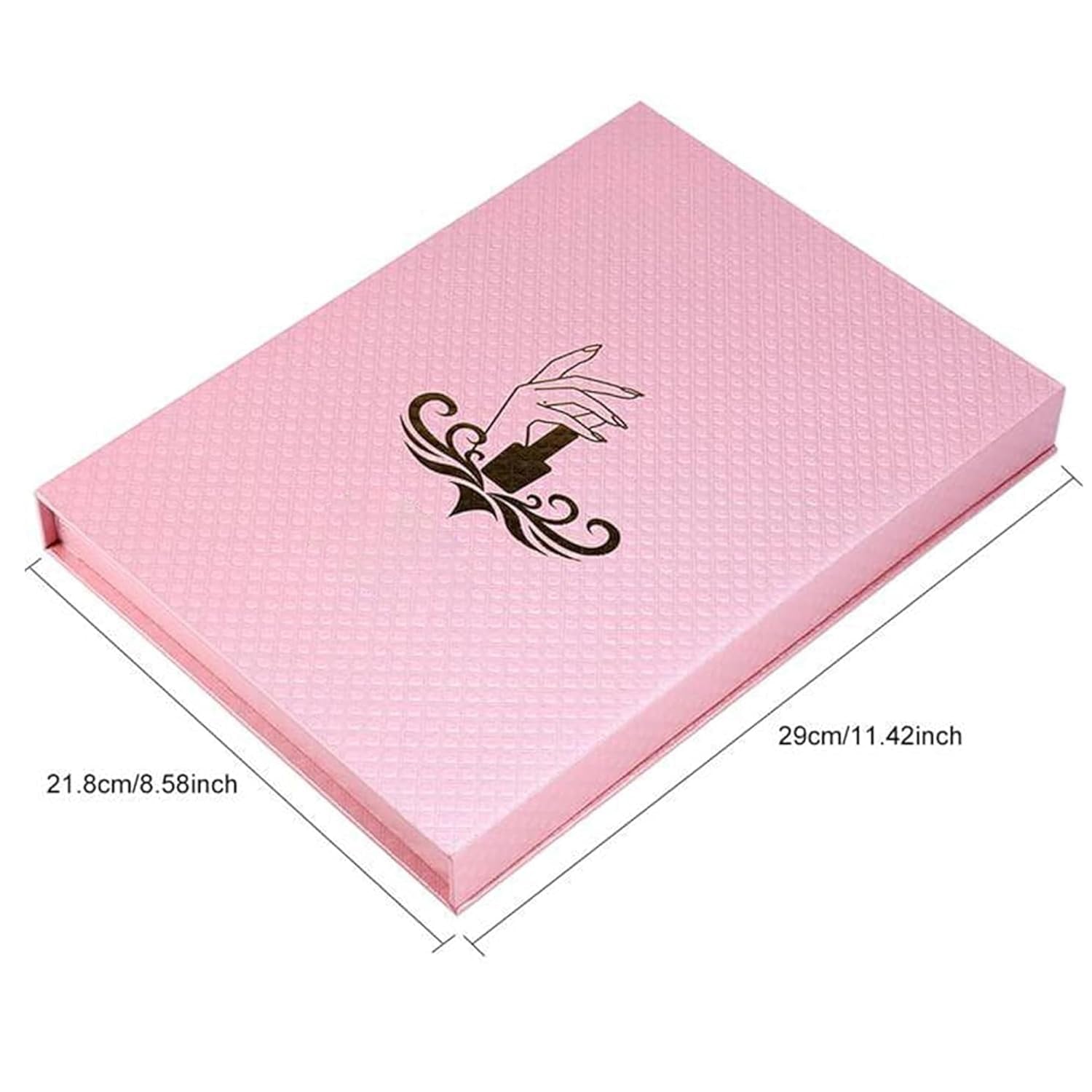 Paletă pentru 216 culori de ojă, stand de prezentare pentru unghii, plăcuțe cu carduri de culori pentru ojă, diagramă de culori pentru unghii, accesorii pentru ojă