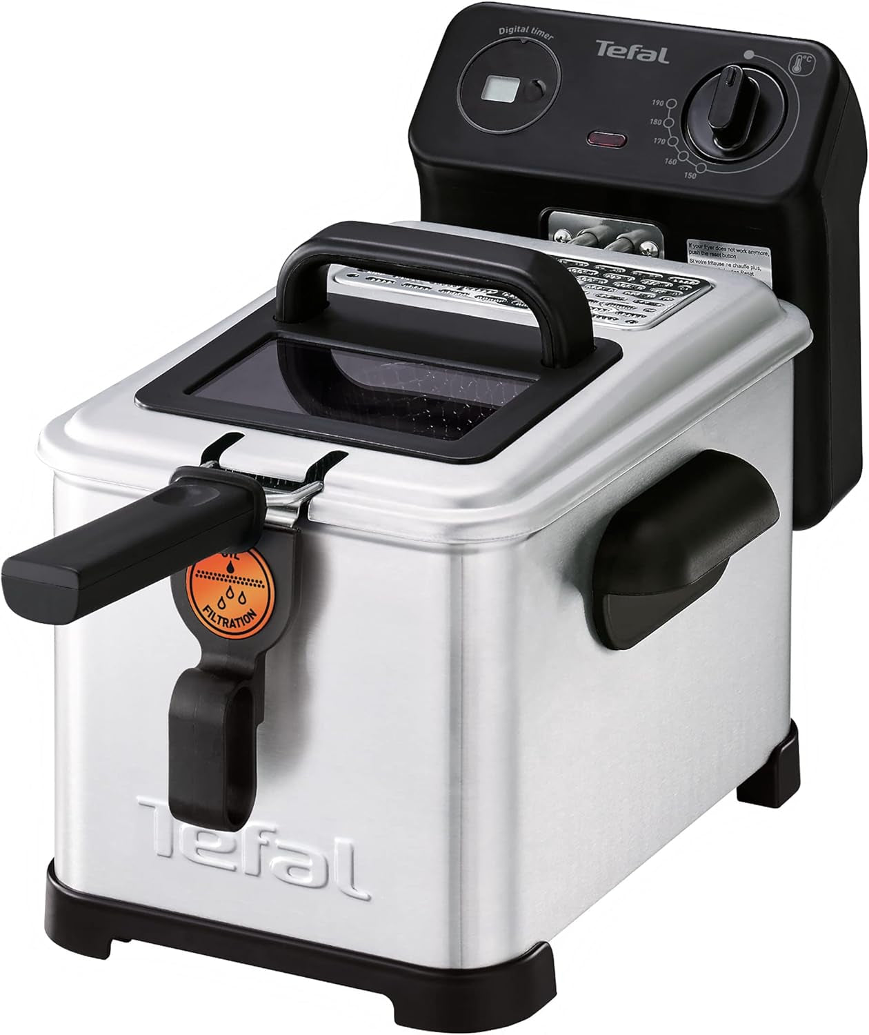 Tefal FR5160 Filtra Pro, friteuză cu ulei semi-profesională Electrocasnice Naty Shop Default Title